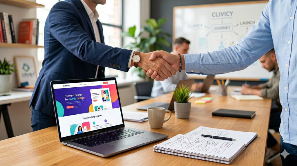 How Clivicy Designs Websites for Their Clients: A Complete Client Journey