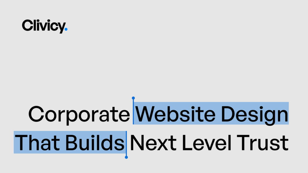 Corporate Website Design That Builds Next level Trust